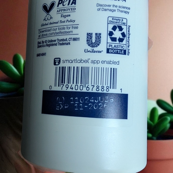 Dove Damage Therapy Derma Shampoo Dryness + Itch, 12.0 fl oz (New) - Picture 4 of 4